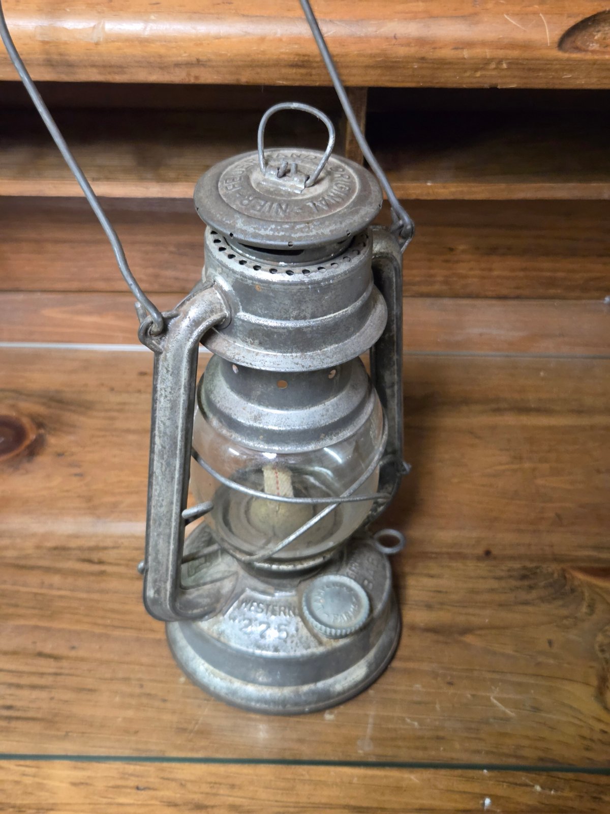Vintage Feuerhand No. 275 Baby Hurricane Kerosene Lantern - Made in Western Germany