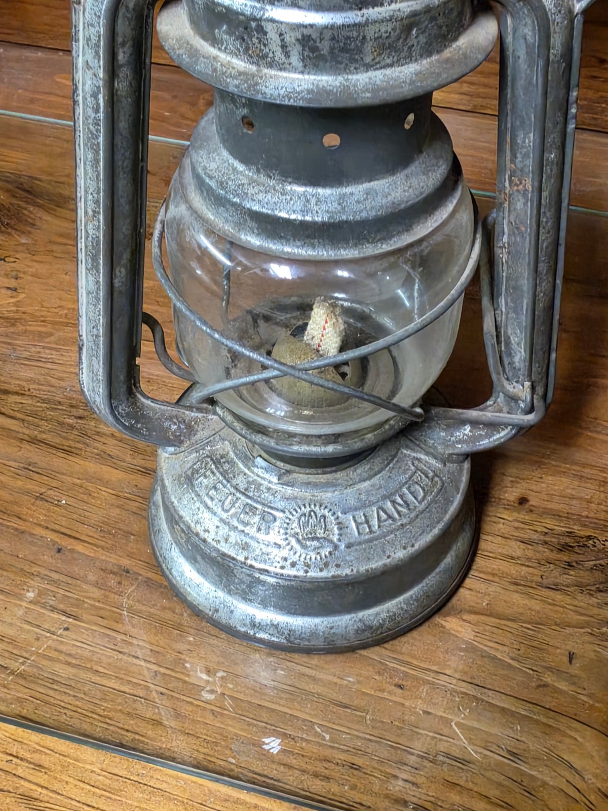 Vintage Feuerhand No. 275 Baby Hurricane Kerosene Lantern - Made in Western Germany — photo 6 of 6