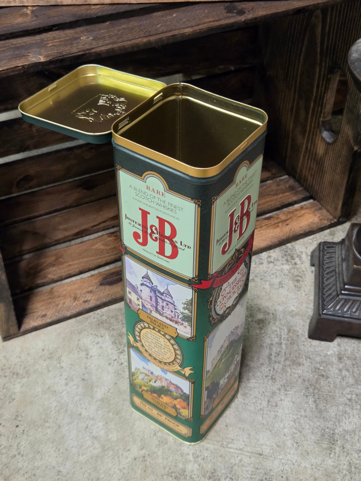 Justerini & Brooks (J&B) Tin — photo 3 of 3