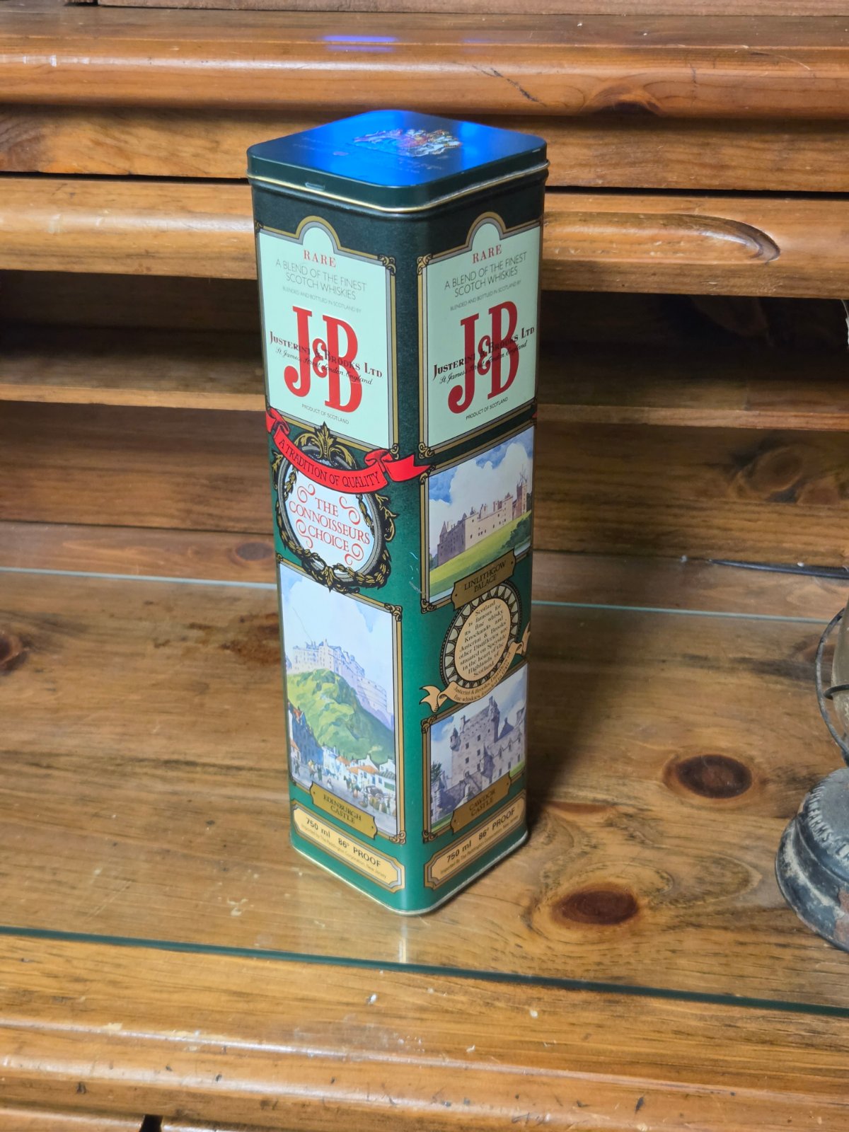 Justerini & Brooks (J&B) Tin