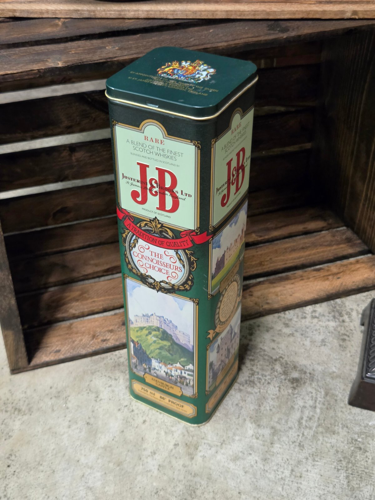 Justerini & Brooks (J&B) Tin — photo 2 of 3